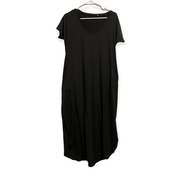 Casual midi T-shirt dress - Picture 1 of 6